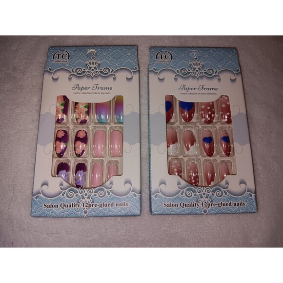 TC Collection Paper Frame Vector Collection of Decor Elements Lot Of 2 - Picture 1 of 5